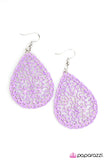 Paparazzi "Spring Rain - Purple" earring Paparazzi Jewelry