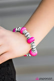 Paparazzi "Springtime Sunshine - Pink" bracelet Paparazzi Jewelry