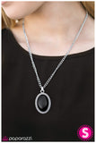 Paparazzi "Stagecoach" Black Necklace & Earring Set Paparazzi Jewelry