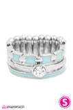 Paparazzi "Stairway To Heaven - Blue" ring Paparazzi Jewelry