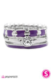 Paparazzi "Stairway To Heaven - Purple" ring Paparazzi Jewelry