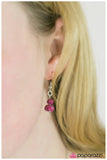 Paparazzi "Standing My Ground" Pink Necklace & Earring Set Paparazzi Jewelry