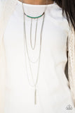 Paparazzi "Stand Out A NILE - Green" necklace Paparazzi Jewelry