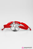 Paparazzi "Stand Tall - Red" bracelet Paparazzi Jewelry