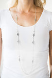 Paparazzi "Starlight Carpet Ride - Silver" necklace Paparazzi Jewelry