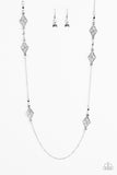 Paparazzi "Starlight Carpet Ride - Silver" necklace Paparazzi Jewelry