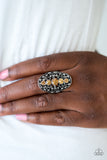 Paparazzi "Starlight Concerts" Brown Ring Paparazzi Jewelry