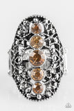 Paparazzi "Starlight Concerts" Brown Ring Paparazzi Jewelry