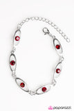 Paparazzi "Starry Eyed" Red Bracelet Paparazzi Jewelry