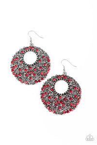 Paparazzi "Starry Showcase" Red Earrings Paparazzi Jewelry