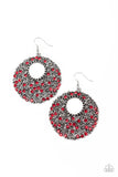 Paparazzi "Starry Showcase" Red Earrings Paparazzi Jewelry