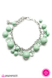 Paparazzi "Stay Cool" Green Bracelet Paparazzi Jewelry