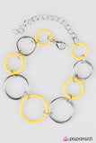 Paparazzi "Stay On TROPIC" Yellow Bracelet Paparazzi Jewelry