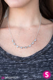 Paparazzi "Stay Sparkly - Blue" necklace Paparazzi Jewelry