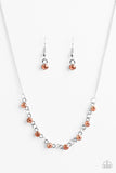 Paparazzi "Stay Sparkly - Orange" necklace Paparazzi Jewelry