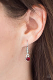 Paparazzi "Stay Sparkly - Red" necklace Paparazzi Jewelry