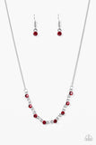 Paparazzi "Stay Sparkly - Red" necklace Paparazzi Jewelry