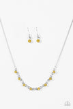 Paparazzi "Stay Sparkly - Yellow" necklace Paparazzi Jewelry