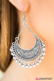 Paparazzi "Stay Wild, Moon Child" Silver Earrings Paparazzi Jewelry