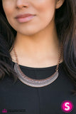 Paparazzi "STEER Clear - Copper" necklace Paparazzi Jewelry