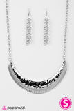 Paparazzi "STEER Clear - Silver" necklace Paparazzi Jewelry