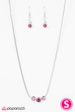 Paparazzi "Stellar Romance" Pink Necklace & Earring Set Paparazzi Jewelry