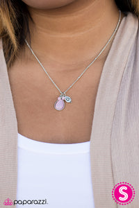 Paparazzi "Stellar Splendor" Pink Necklace & Earring Set Paparazzi Jewelry