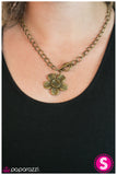 Paparazzi "Stemming From Simplicity - Brass" necklace Paparazzi Jewelry