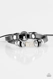 Paparazzi "Step On It - Black" bracelet Paparazzi Jewelry