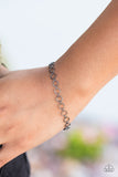 Paparazzi "Step Up The Steampunk - Black" bracelet Paparazzi Jewelry