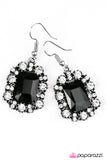 Paparazzi "Stick It To The GLAM! - Black" earring Paparazzi Jewelry