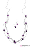 Paparazzi "Stolen Kisses - Purple" necklace Paparazzi Jewelry