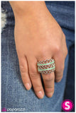 Paparazzi "Stole the Crown" ring Paparazzi Jewelry