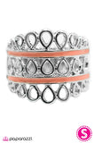 Paparazzi "Stole the Crown - Orange" ring Paparazzi Jewelry