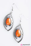 Paparazzi "Stone Abstraction" earring Paparazzi Jewelry