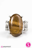 Paparazzi "Stone Magic - Brown" ring Paparazzi Jewelry