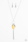 Paparazzi "Stone Sonata - Yellow" necklace Paparazzi Jewelry