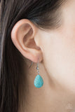 Paparazzi "Stone Streams - Blue" necklace Paparazzi Jewelry