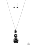 Paparazzi "Stone Tranquility - Black" necklace Paparazzi Jewelry