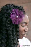 Paparazzi "Stop and Smell The Wildflowers" Purple Earrings Paparazzi Jewelry