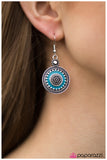 Paparazzi "Stop BRIGHT There! - Blue" earring Paparazzi Jewelry