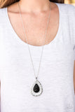 Paparazzi "Stormy Sahara - Black" necklace Paparazzi Jewelry