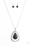 Paparazzi "Stormy Sahara - Black" necklace Paparazzi Jewelry