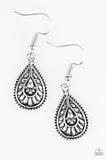 Paparazzi "Stormy Sonata" Silver Earrings Paparazzi Jewelry