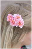 Paparazzi "Strawberry Fields Forever - Pink" hair clip Paparazzi Jewelry