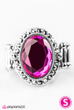 Paparazzi "Strike A JUXTAPOSE" Pink Ring Paparazzi Jewelry