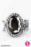 Paparazzi "Strike A JUXTAPOSE" Silver Ring Paparazzi Jewelry