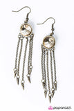 Paparazzi "Strike a Pose" Brass Earrings Paparazzi Jewelry