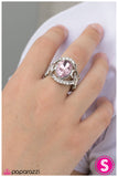 Paparazzi "Strike It Rich" Pink Ring Paparazzi Jewelry