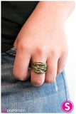 Paparazzi "Striking A CORD" Brass Ring Paparazzi Jewelry